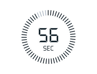 56 second timers Clocks, Timer 56 sec icon