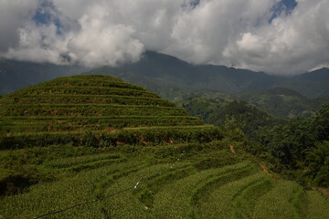 Dolci colline in Asia