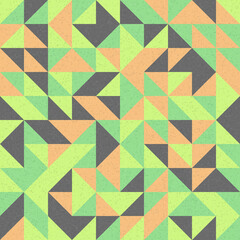 Abstract Geometric Pattern generative computational art illustration