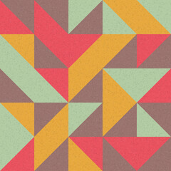 Abstract Geometric Pattern generative computational art illustration