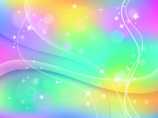 Colorful shiny summer background. eps 10