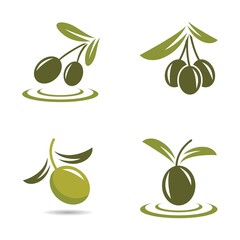 Olive logo images illustration