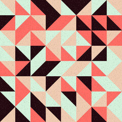 Abstract Geometric Pattern generative computational art illustration