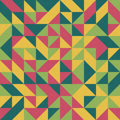Abstract Geometric Pattern generative computational art illustration