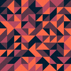 Abstract Geometric Pattern generative computational art illustration