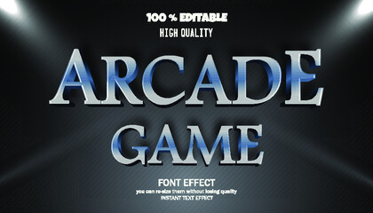Arcade Game Text Effect 