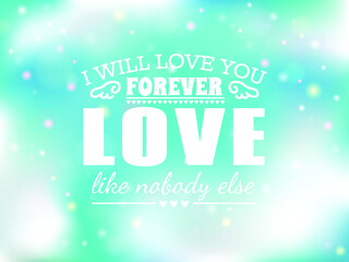 Beautiful vector sky romantic background eps10