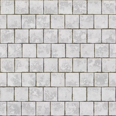 white vintage bath tiles texture seamless