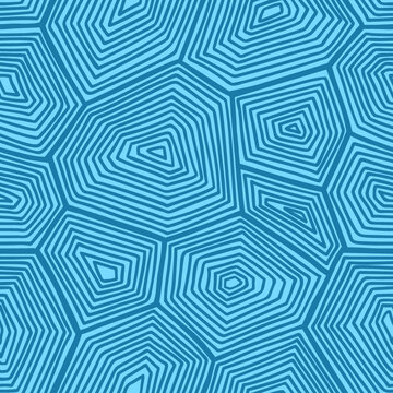 vector seamless pattern with hand drawn doodle turtle shell