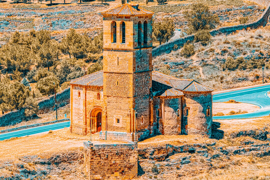 Eresma Valley (Mirador Del Valle del Eresma) landscape view area