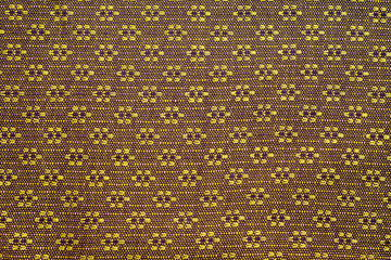 Thailand’s Handwoven Fabrics. Thai fabric background.