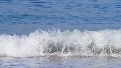 waves on the ocean beach