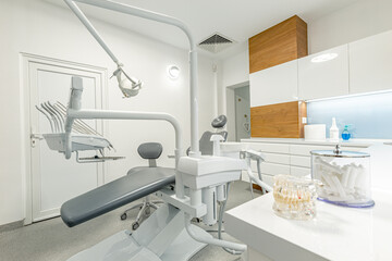 Medical equipment and stomatology concep