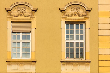 Hausfassaden in Esslingen am Neckar