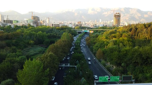 Iran Teheran Tabiat Bridge