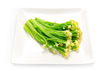 茹でたスティックカリフラワー