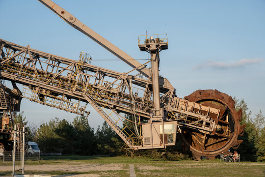 Erlebniscampen in einer alten Industrielandschaft