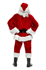 Santa claus on a white background