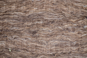 Gray mineral wool as background