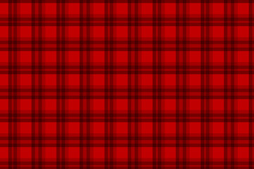 Christmas Plaid Seamless Pattern, Christmas Decoration