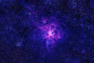 Dark beautiful galaxy. Elements of this image furnished by NASA