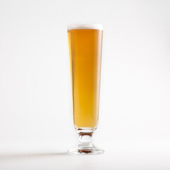 Popular alcohol drink made from natural products, craft fresh ale in menu in pub