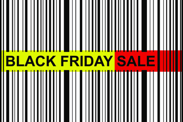 Black friday sale banner background Barcode stripe Xmas logo icon sign Art template design list page style brochure banner idea cover booklet print flyer book blank postcard ad greeting card poster