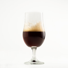 Delicious dark ale, pint of lager and beer advertising