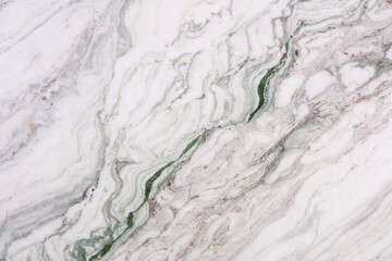 Panda White - polished natural marble stone slab, texture for perfect interior or other design project.