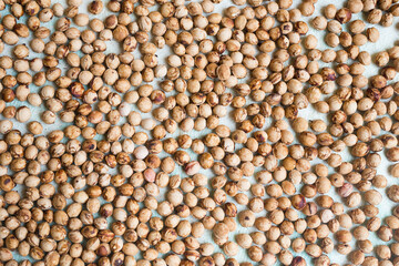 dried cherry pits texture background