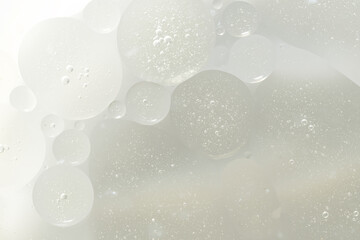 Abstract White water bubbles background