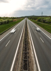 Fototapeta premium Highway in Poland