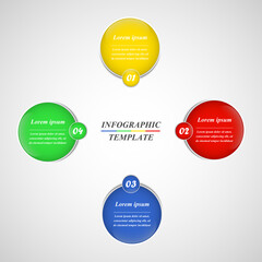 Abstract infographics template.