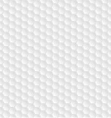 White honeycomb grid volumetric texture. Hexagonal cell background. Grid pattern. Fashion geometric design. Vector illustration.