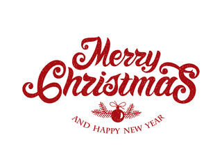 Christmas time vector text. Calligraphic Lettering design card template. Calligraphic handmade lettering.