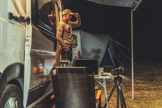 RV Park Camping Location Photography Job