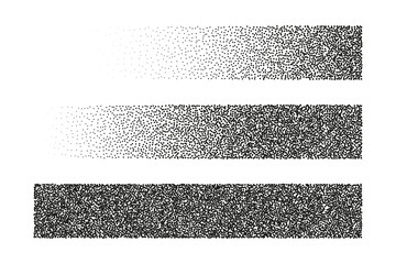 Noise. lines, lane. Vector small round dots, grunge, stipple. An object on an isolated light background.