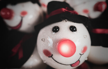 A snowman Christmas decoration