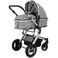 Baby carriage stroller isolated on white background