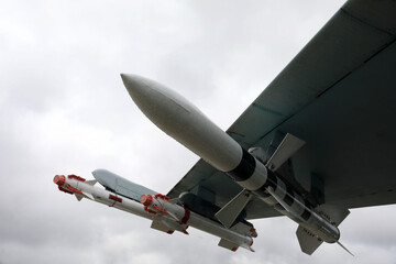 Missiles of supersonic fighter Flanker-B