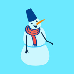 Holiday Color Doodle Snowman-02