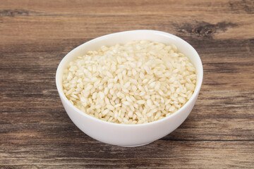 Arborio rice for Italian risotto