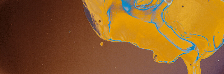 Obraz premium Liquid Backdrop. Aquarelle Vanilla Background.