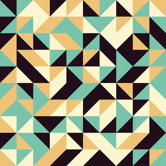 Abstract Geometric Pattern generative computational art illustration