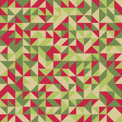 Fototapeta premium Abstract Geometric Pattern generative computational art illustration