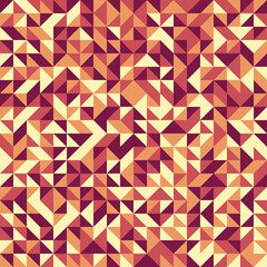 Fototapeta premium Abstract Geometric Pattern generative computational art illustration