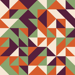 Abstract Geometric Pattern generative computational art illustration
