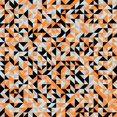 Abstract Geometric Pattern generative computational art illustration