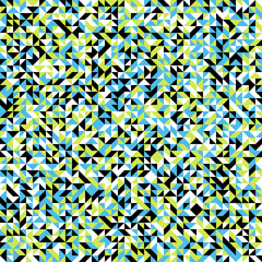 Abstract Geometric Pattern generative computational art illustration