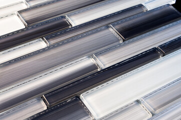 mesh mounted mosaic glass tile
